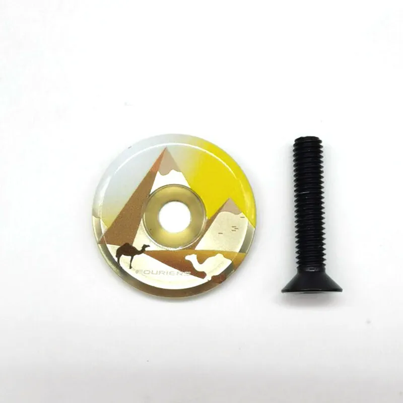 A041 28.6mm Fouriers стойка велосипеда Крышка велосипеда стволовых верхней крышки чехол для гарнитуры 31,8 мм Для 28,6 мм 1 1/" OD2/35 мм чехол для гарнитуры части велосипеда - Цвет: A041 28.6mm