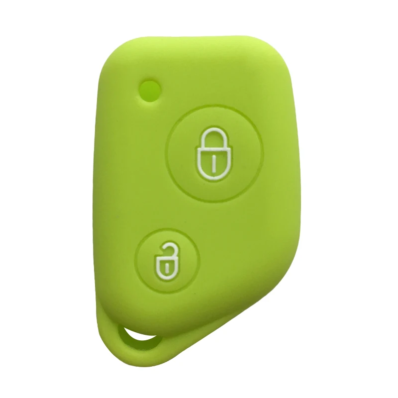 Key Cover Case for Peugeot 406 306 205 206 405 106 Citroen Berlingo Xsara Picasso Saxo 2 Button Silicone Car Holder key case cover,key case