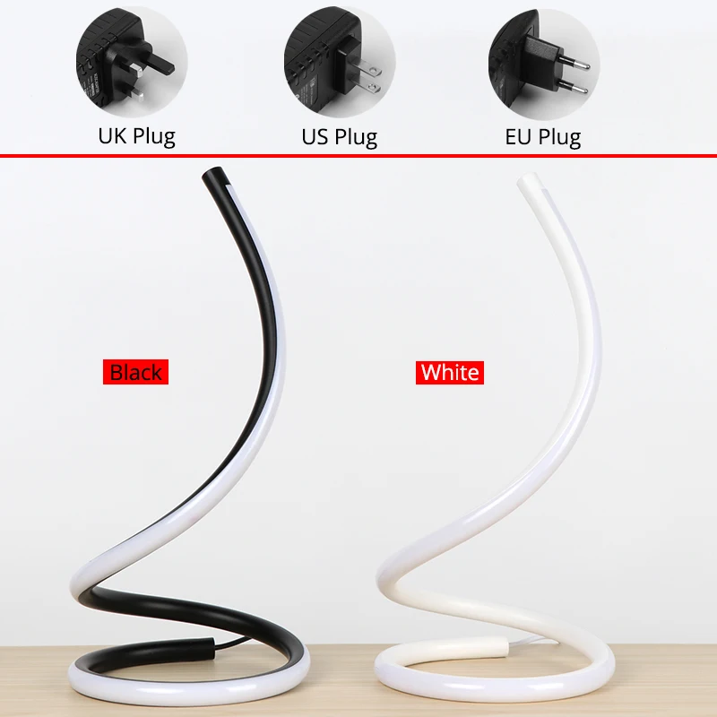  Desk lamp Touch ON/OFF Switch Dimming Table Light LED Night Light Aluminum Bedroom Beside Decorativ - 32959718961