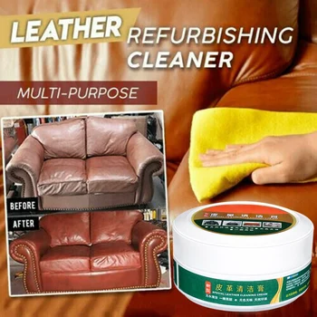 

Leather Healing Balm Leather Cleaning Cream Cleaner for Leather Sofa Shoes Furniture FPing