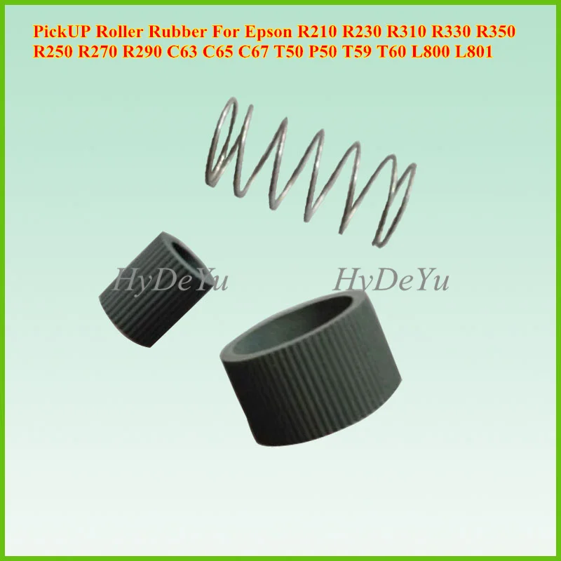 5 X Новый ролик резиновый для Epson C63 C65 C67 T50 P50 T59 T60 L800 L801 63 65 50 59 60 800 801 принтер Пикап