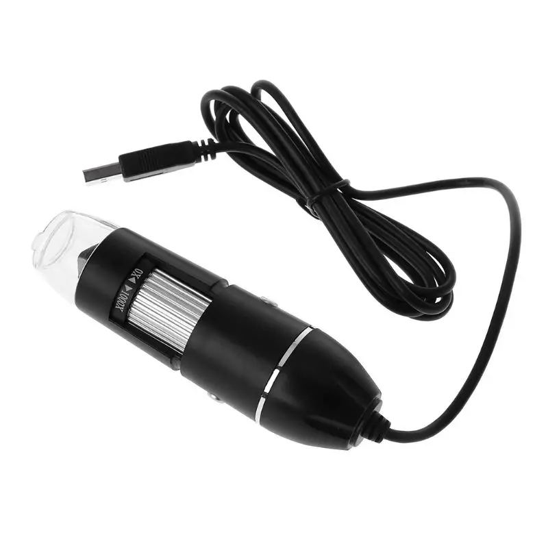 1000X USB Цифровые микроскопы Камера эндоскоп 8LED Лупа с металлической подставкой для Windows