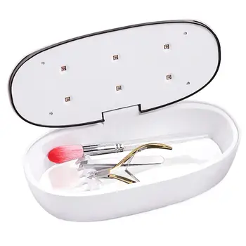 

New Sterilizer For Manicure Instruments LED UV Sterilizer Box Nail Tweezers Makeup Brush Personal Care Tools Disinfection Box