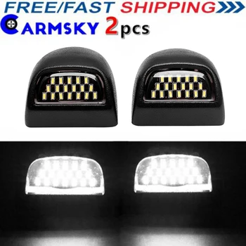 

1 pair Hot Sell Rear License Plate Lights 18-Led Fit For 99-14 Chevrolet GMC Pickup Truck
