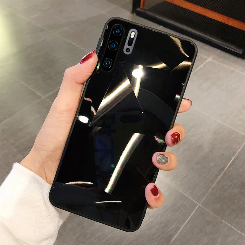 Цветной корпус для Huawei mate 10 Lite P20 P30 Pro Коврики 20 Lite Y5 Y6 Y7 Y9 P Smart плюс Honor10i Алмазный чехол Coque Капа