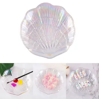 

Shell Palette Nail Work Display Tool Nail Mixing Accessories Glass Magic Color glass Shells