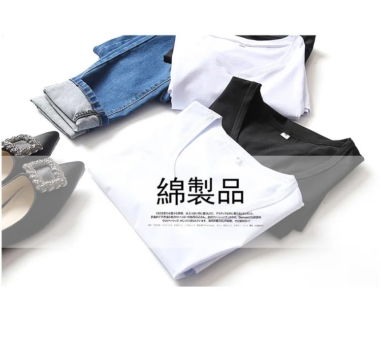 Summer Cool Viscose T-shirt Elasticity Solid Color Breathable Short Sleeve Crew Neck Women's WOMEN'S T-shirt V724