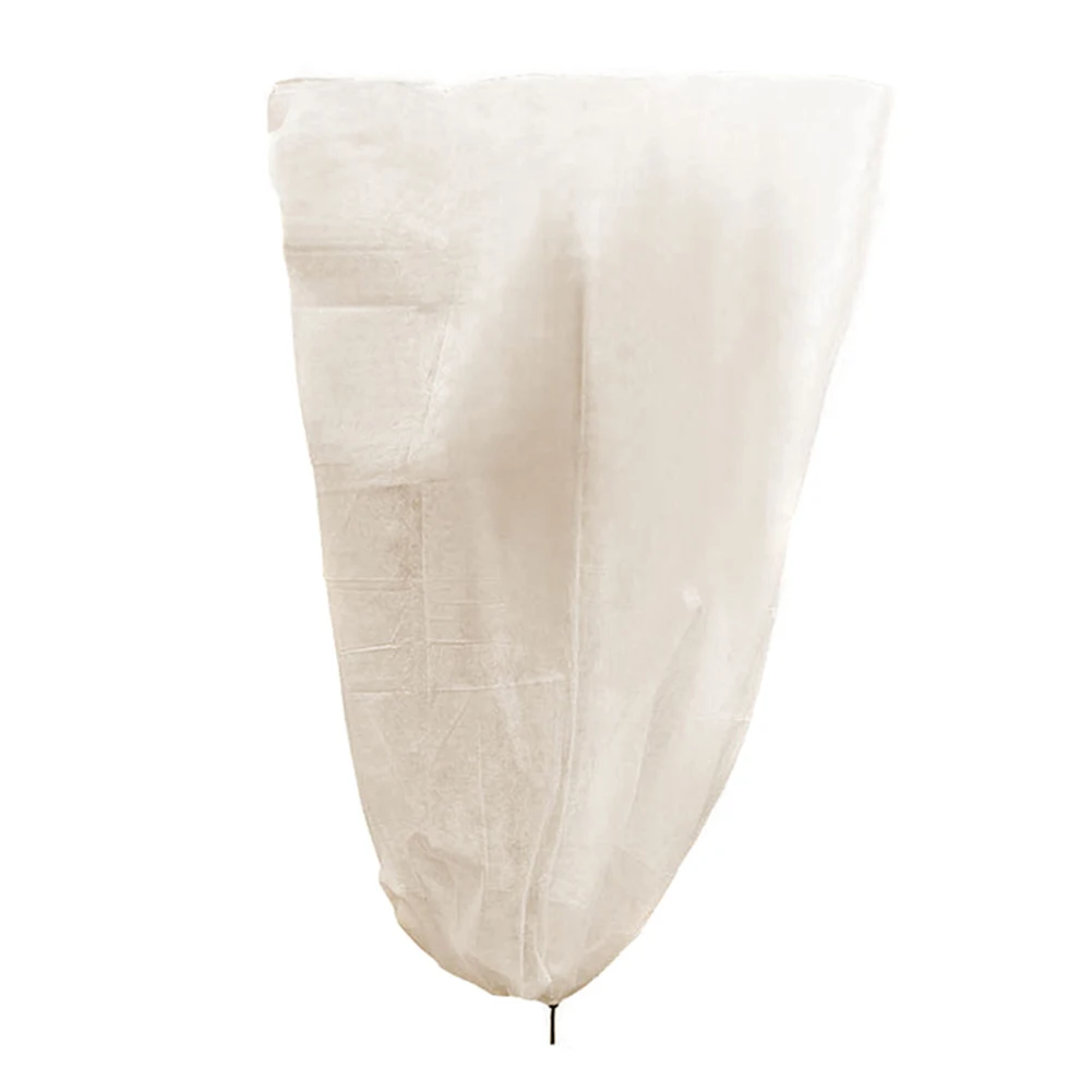 Beige 80cmx60cm Растительное дерево ветрозащитная крышка защита теплая для улицы Зима холодная погода HG99 - Цвет: Beige 80cmx60cm