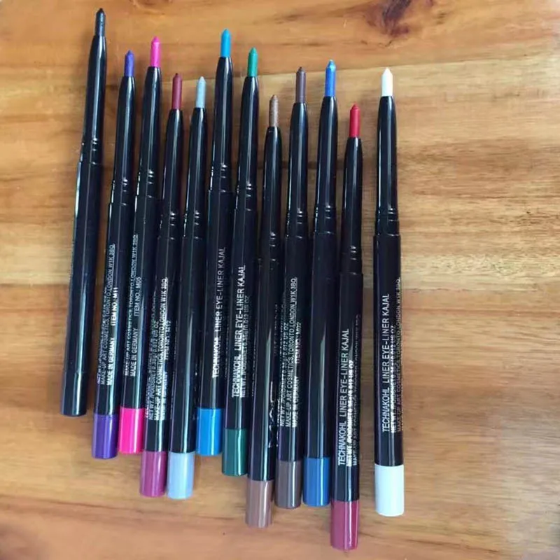 

Hot Sale 12 Pcs/Set Mixed Colors Make Up Eyeliner Pencil Eyeshadow Eyebrow Beauty Pen Kit Waterproof Cosmetics Eyes Makeup Tools