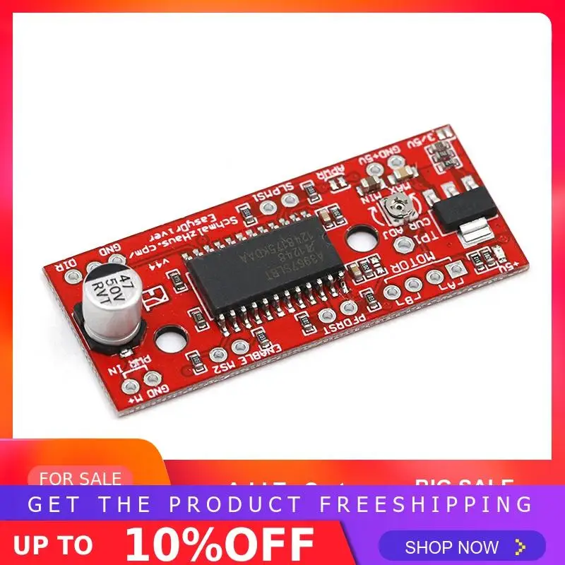 1 шт. A3967 шаговый двигатель EasyDriver Драйвер двигателя V44 для arduino макетная плата 3d принтер A3967 модуль