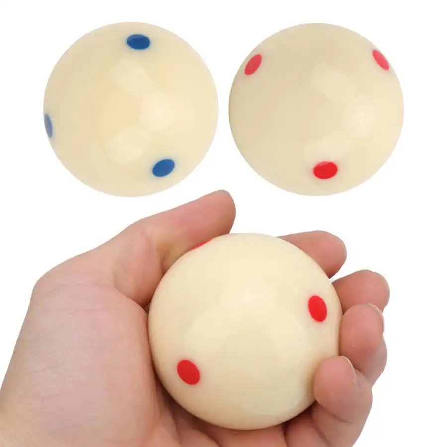 57.2mm Standard Billard Ball Resin Pool Table Ball Dot-Spot Practice Pool Balls High‑quality Resin Billiard Accessories