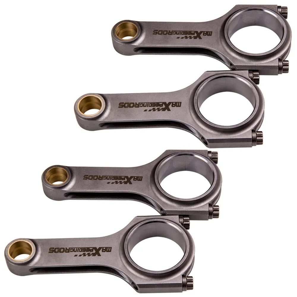 

Connecting Con Rods Rod for Volvo B230 152mm 4340 Forged ARP 2000 Conrods 800 HP