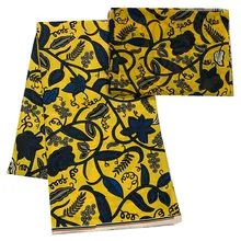 2 ярда шифон 4 ярда audel modell ИМИТИРОВАННАЯ Анкара ткань модал эластичные атласная шёлковая ткань Африканская мягкая восковая ткань с принтом 92301