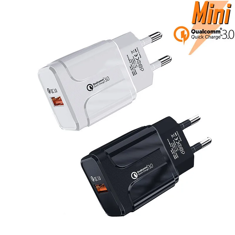 

Fast Quick Charge 3.0 Wall Travel Charger QC 3.0 9V 2A Fast Charger for iPhone iPad Oukitel Ulefone Blackview USB Phone Charger