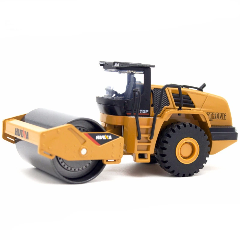 Huina 1:50 excavator dump truck wheel loader diecast metal model construction vehicle toys for boys birthday gift car collection images - 6