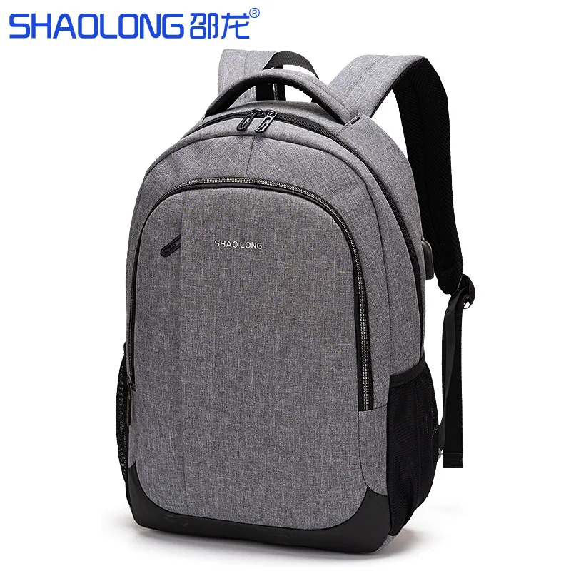 

Solid Color Canvas Backpack High School Schoolbag Korean-style Fashion Hipster College Style Backpack Men And Women Travel Bag