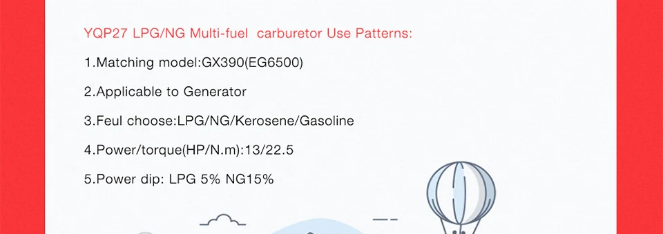 Автоматический EG6500 Генератор двойного назначения LPG 5KW карбюратор бензолин geneset запасные части