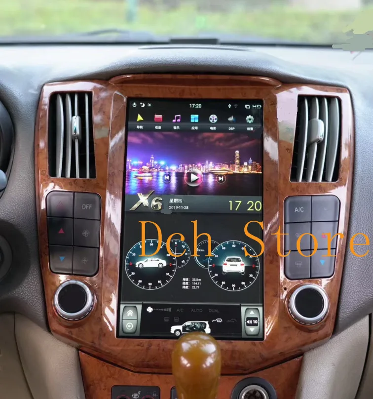 11,8 ''tesla стиль Android 8,1 автомобильный dvd-плеер gps для Lexus RX RX300 RX350 RX400 2004-2007 навигационное радио авто стерео carplay