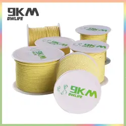 Línea de Kevlar de 15M 60M para pesca, cordón de Asistencia para Adultos, cometa para acampar, accesorios de senderismo, resistencia al corte, 100lbs 2000lbs