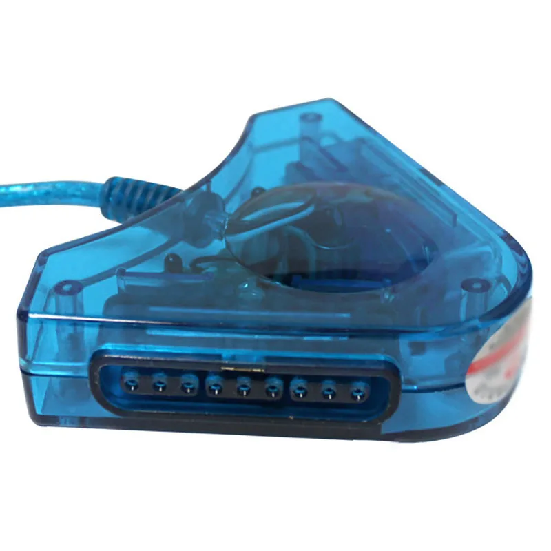 Двойной USB контроллер плеер геймпад для Playstation PS2 к ПК usb-адаптер кабель PS2 привлекательный ПК USB контроллер Joypad