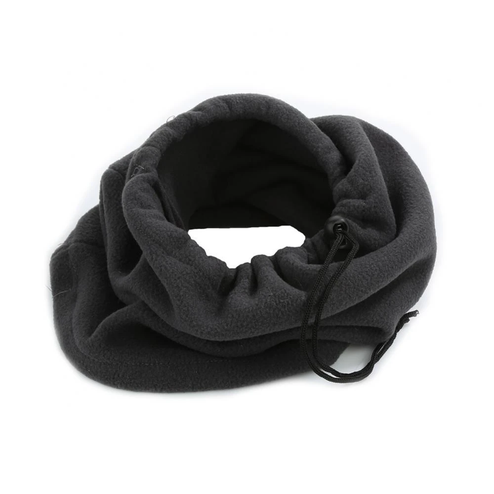 Cache-cou Polaire Coupe-vent Unisexe - Pour Ski, Vélo, Rando, Hiver, Taille Unique Réglable (31x28 Cm)