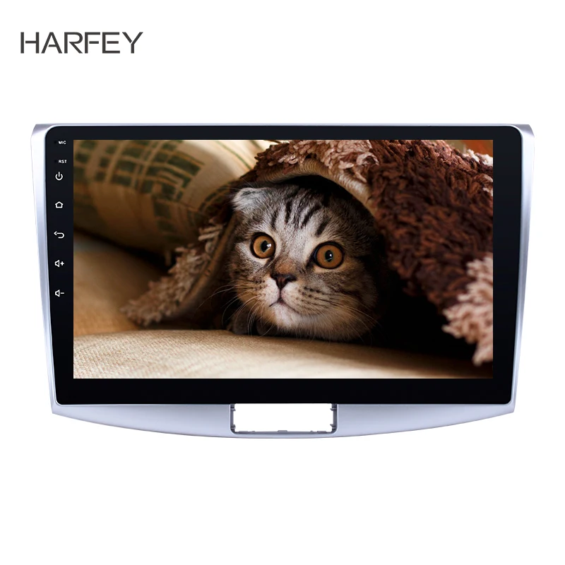 

Harfey Car GPS HD 10.1" Navi Android 8.1 Auto Radio with Bluetooth SWC for VW Volkswagen Magotan B7 Bora Golf 6 2012 2013 2014