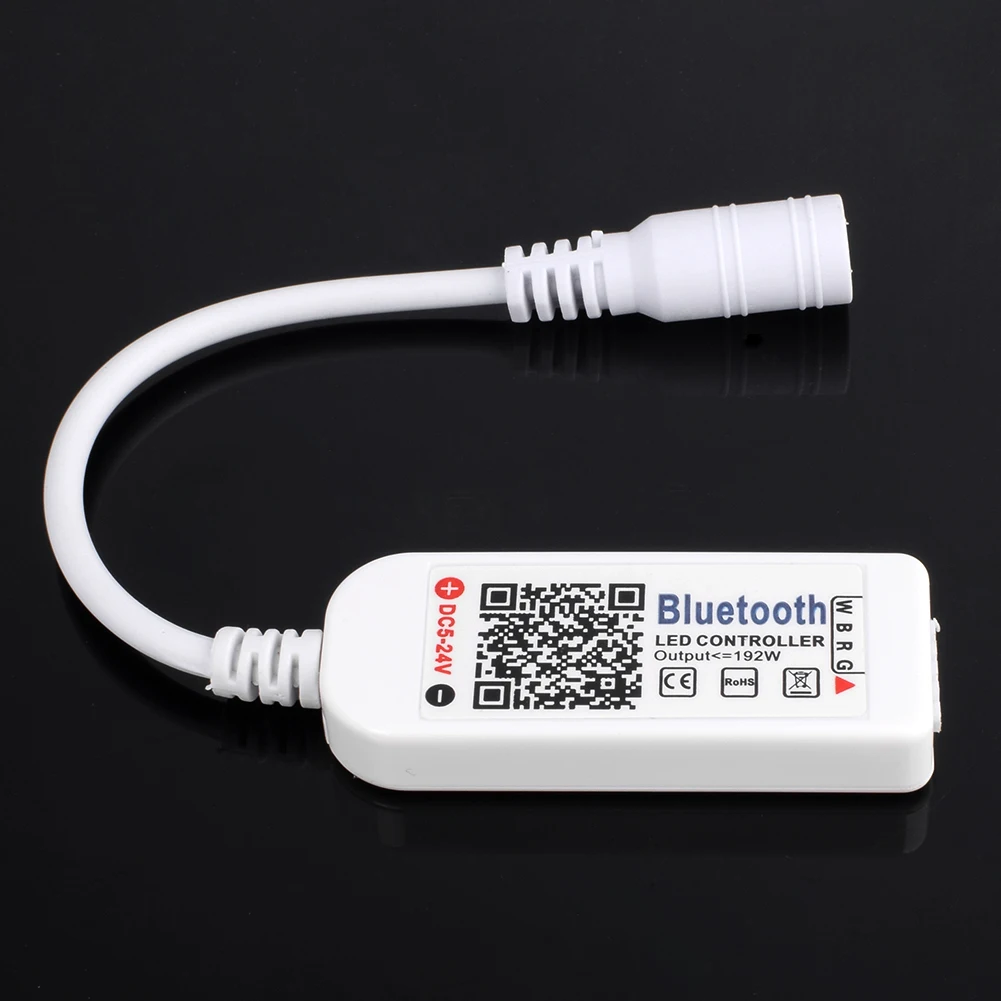 DC 5 в 12 В 24 В Мини Bluetooth/WiFi светодиодный RGB/RGBW контроллер iOS Android APP для 5050 3528 светильник