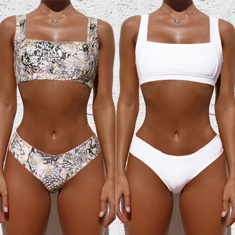 Двухсекционный бикини, пуш-ап, купальник с высокой талией, женский купальник, бикини, новинка