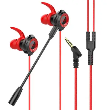 

Earphone Helmets For CS Games Gaming In-Ear Headset 7.1 With Mic Volume Control PC Gamer Earphones