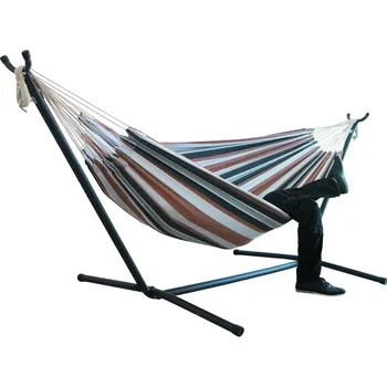 

Indoor Ourdoor Comfort Durability Yard Striped Hanging Chair Large Chair Hammocks Canvas Stripe Bed Hammock support dropshipping