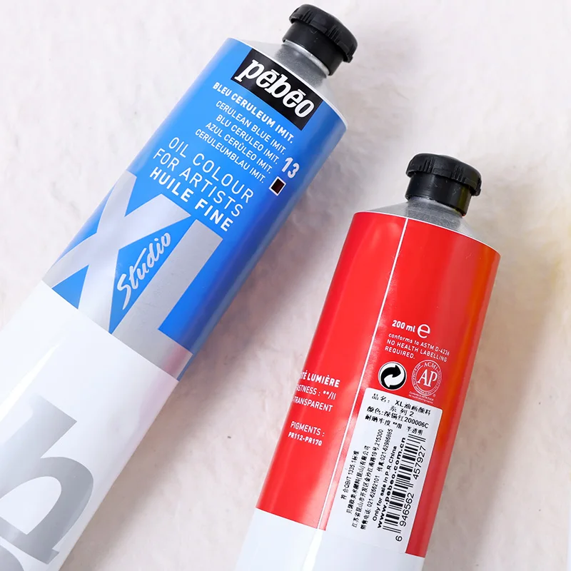 French Pebeo professional XL series Oil paint 80ml acrylic paint Oil for art studentsart supplies School supplies
