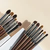 OVW 12pcs Panceau Maquillage Eye Natural Hair Makeup Brushes Set Kit Cosmetic Make Up Beauty Tool Crease Brush Eyeliner Brow ► Photo 2/6