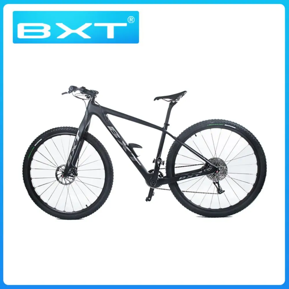 Cheap 2019 BXT Carbon Bike MTB Mountain Bike 29er T800 Carbon MTB Frame 100*15mm Carbon MTB Fork S/M/L Free Shipping 2