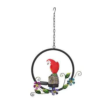 

Solar Power LED Owl Parrot Hanging Lamp Waterproof Garden Decorative Light
