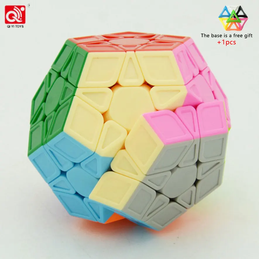 3x3 спидкуб Megaminx Стикеры Magic Cube Додекаэдр Скорость Логические кубики игрушка
