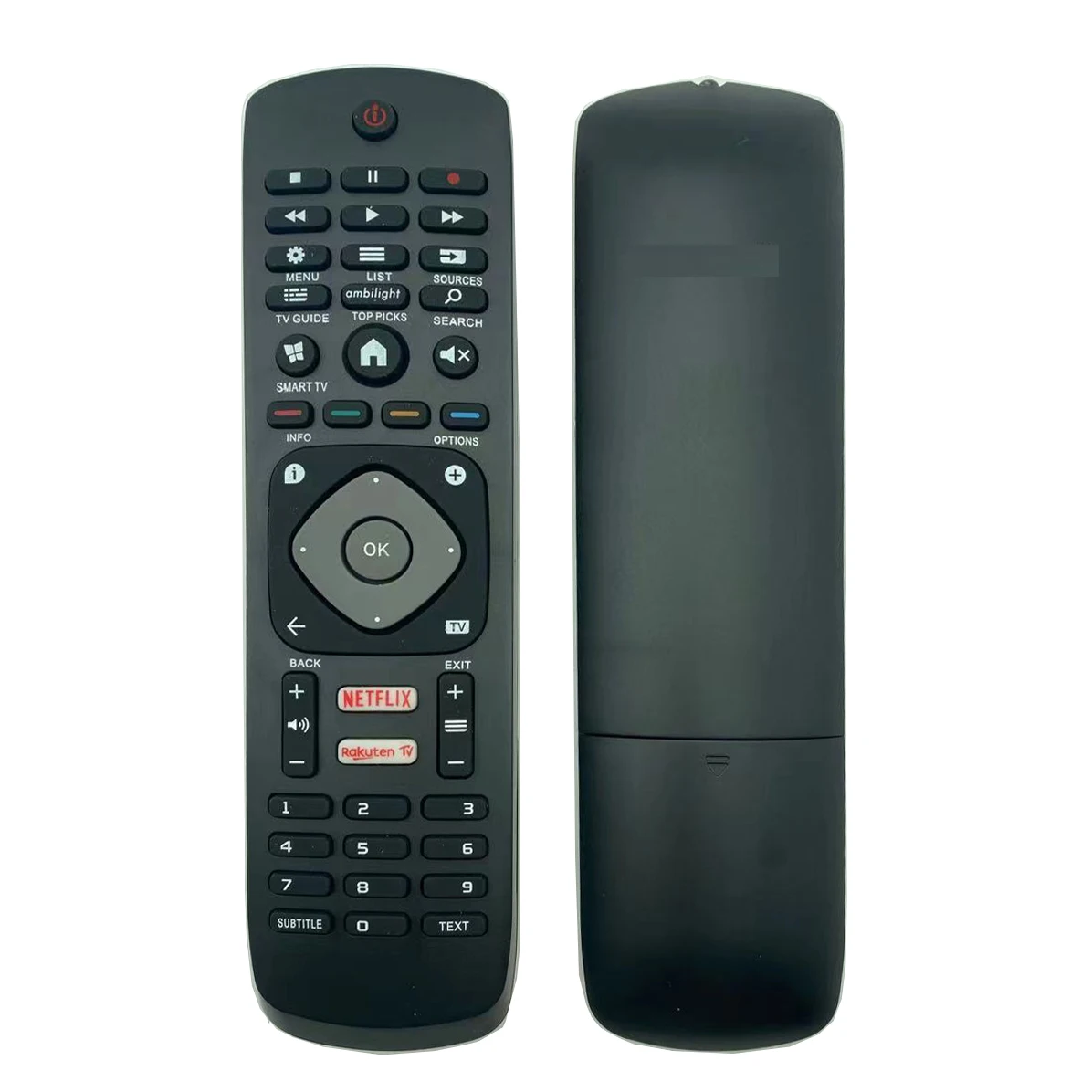 Philips 996596001555 YKF406-001 Véritable Télécommande pour 32PFH5501 49PFH5501 55PUS6401 LCD LED 3D HD Smart TV avec Bouton Netflix 
