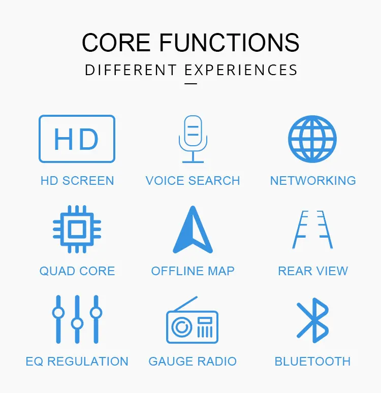 Cheap LJHANG 1 Din Car DVD Player Android 9.0 For Peugeot 207 2008-2014 GPS Navigation auto stereo headunit radio multimedia RDS Audio 2