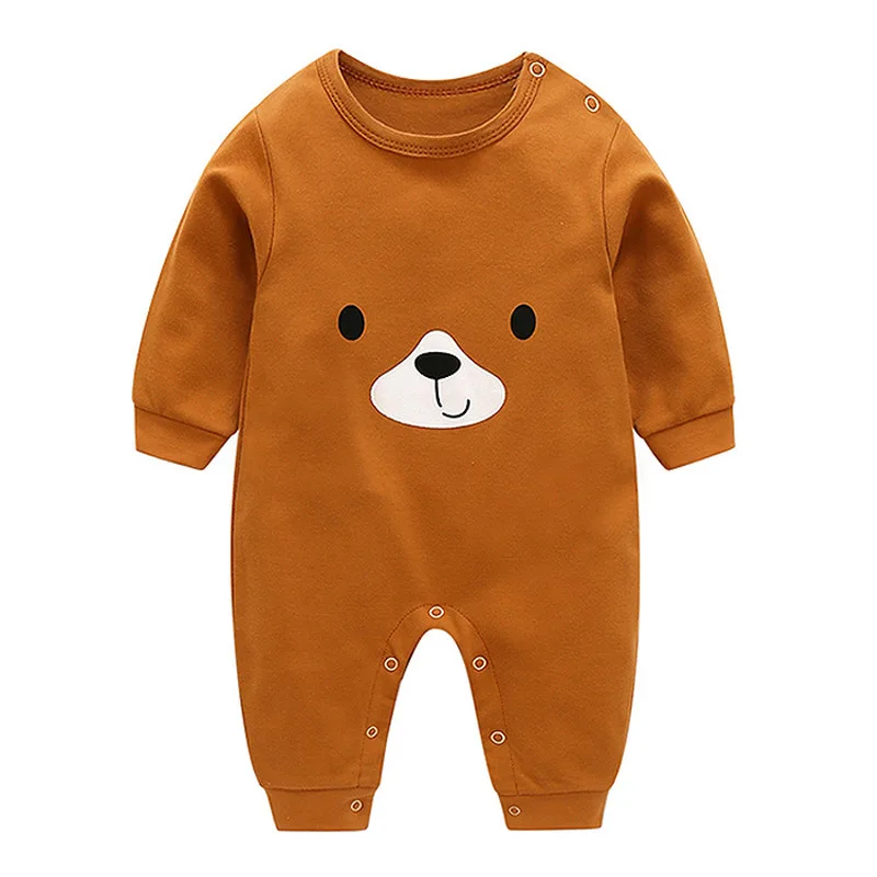 

VTOM Baby Infant Rompers Baby Boys Girls Long-Sleeved Rompers Cartoon Infant Jumpsuit Baby Toddler Clothes BB8-2
