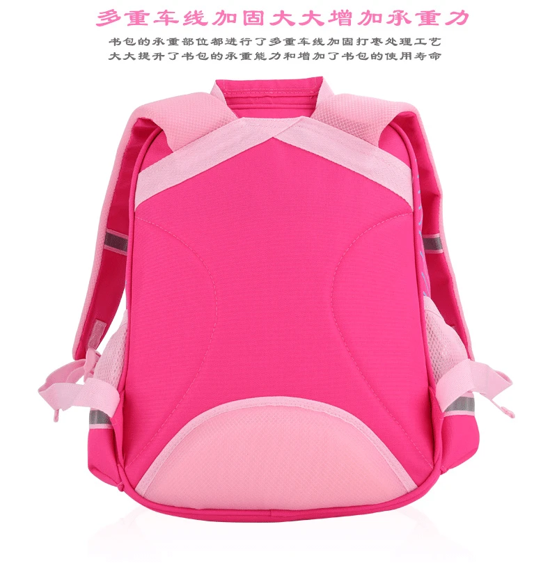 Школьная сумка для девочек от 1 года до 3 лет с изображением Барби, безопасный рюкзак для детей 6-9 лет