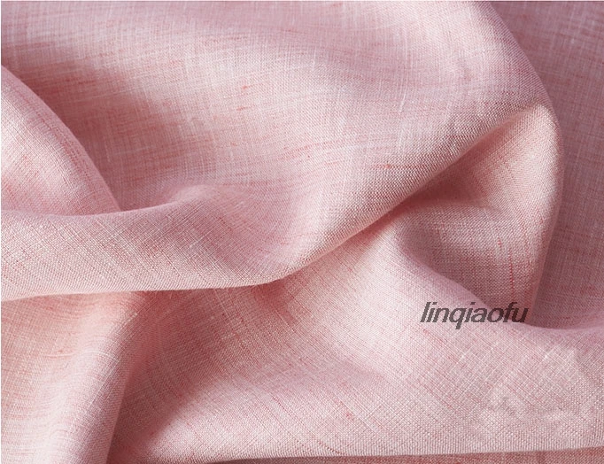 Льняная ткань, дышащая, комфортная, для мужчин и женщин, цветная, тканая, высокого класса, одежда, ткань для платья, Высококачественная льняная ткань