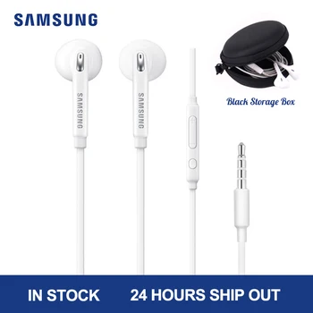 

Samsung EG920 Wired Earphone White Black with 3.5mm In-Ear Plug Speaker Microphone Headset for Xiaomi Huawei
