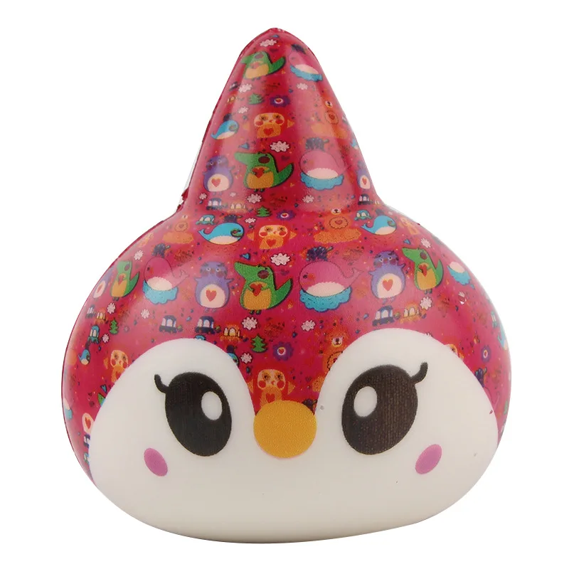 20pcs-красочные Пингвин Редкие Мягкие jumbo 11 см мягкий при нажатии игрушка медленно поднимающаяся игрушка PU