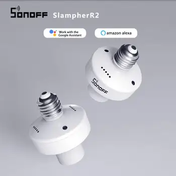 

Sonoff SlampherR2 E27 WiFi Smart Light Bulb Holder RF 433MHz / APP Control Smart Home Compatible With Alexa Amazon Google Home