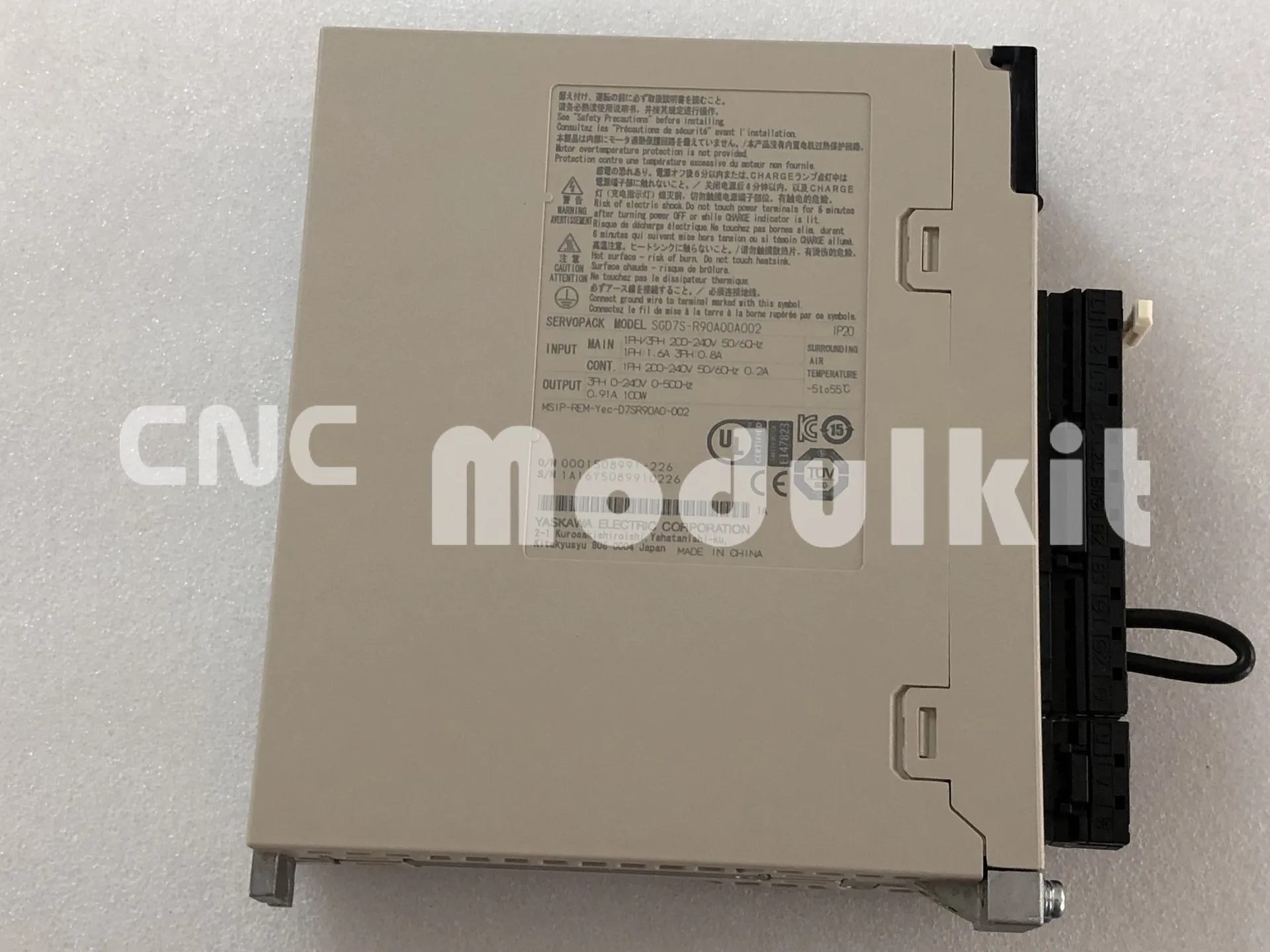 YASKAWA Оригинальный Новый SIGMA7 SGM7J 01AFC6S & SGD7S R90A00A AC Серводвигатель комплект 100 Вт