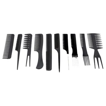 

10pcs Hair Combs High Quality Anti-static Massage Comb Cheap Straight Hair Comb Heat-resistant Eco-friendly Plastic Hair Combs