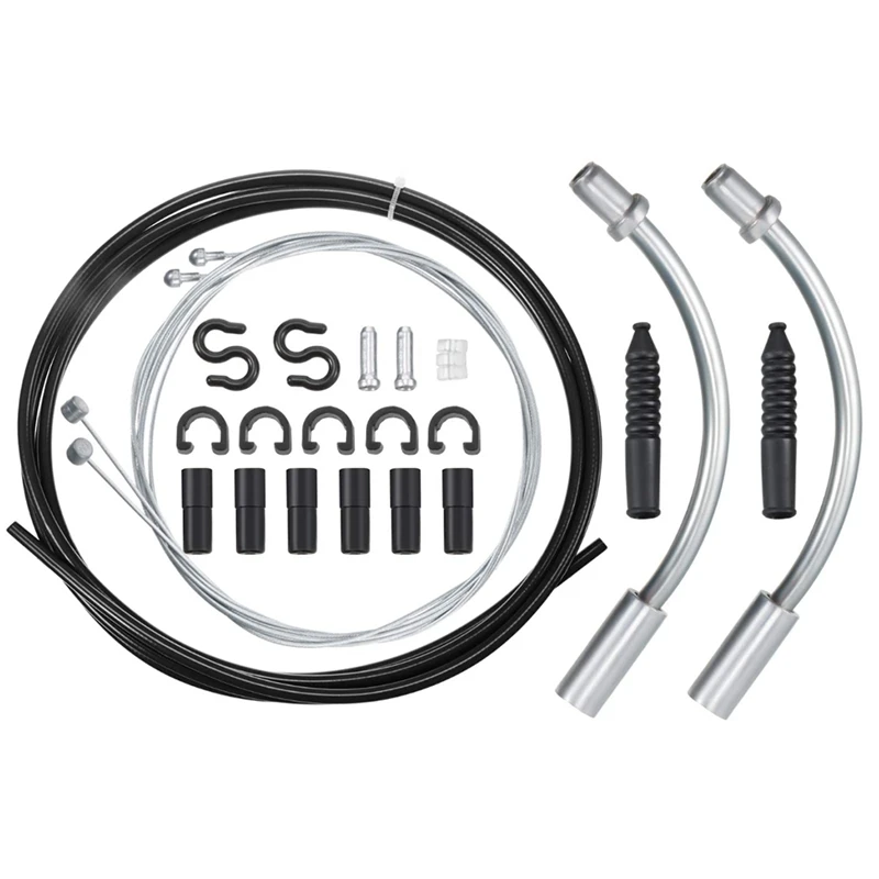 SEWS 1 Piece Bicycle Brake Line Set and 2 Pieces V Bike Brake Cable