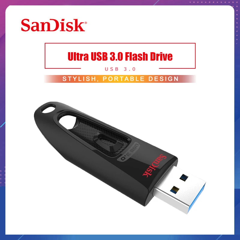 

SanDisk CZ48 USB Flash Drive Pen 16GB 32GB 64GB 128GB 256GB USB 3.0 Flash Drive Stick Pendrive Flashdisk USB Key U Disk for PC