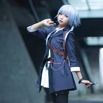 

Game! Touhou Project Izayoi Sakuya Cosplay Costume Maid of the Scarlet Devil Mansion Uniform Daily Outfit
