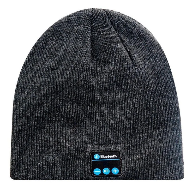 Модная музыкальная мини-шапка, Женская Теплая мужская игровая гарнитура, шапка, настоящая Беспроводная Bluetooth шапка для наушников, сохраняющая тепло, устойчивая к холоду