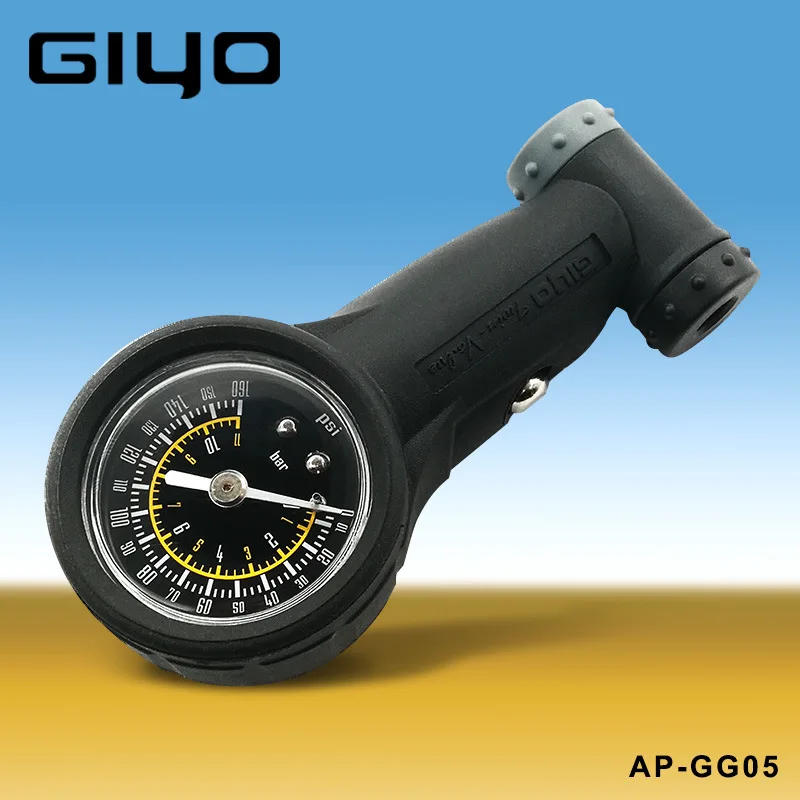TAIWAN GIYO GG-05 манометр для шин велосипеда автомобиля тестер давления воздуха Presta